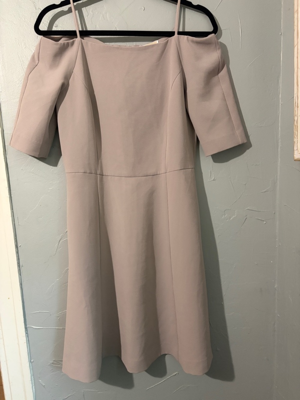Michael Kors  A-Line Dress in Light Taupe